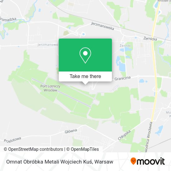 Omnat Obróbka Metali Wojciech Kuś map