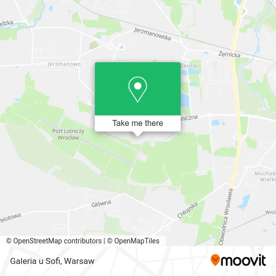 Карта Galeria u Sofi