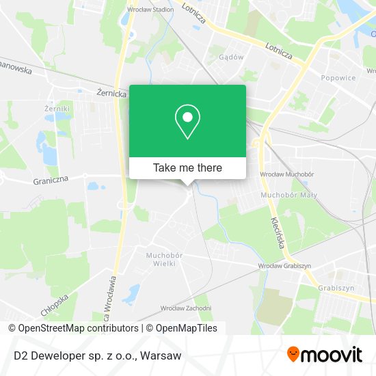 D2 Deweloper sp. z o.o. map