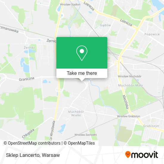 Sklep Lancerto map