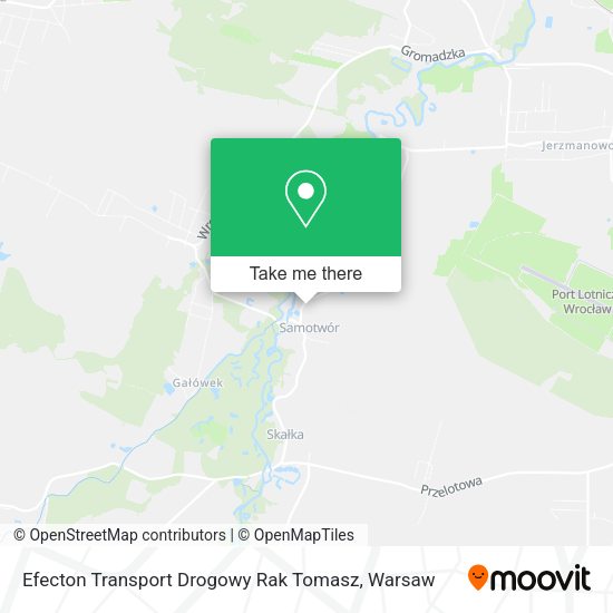 Efecton Transport Drogowy Rak Tomasz map