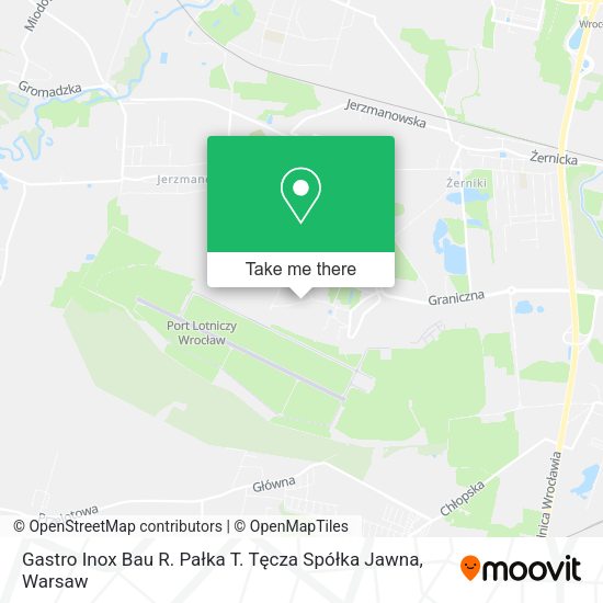 Gastro Inox Bau R. Pałka T. Tęcza Spółka Jawna map