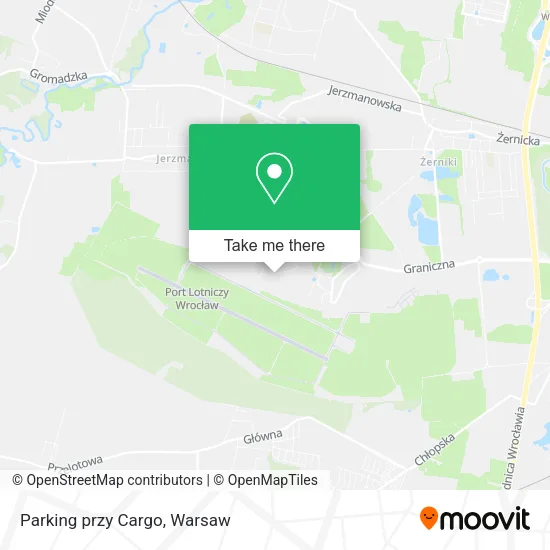 Карта Parking przy Cargo