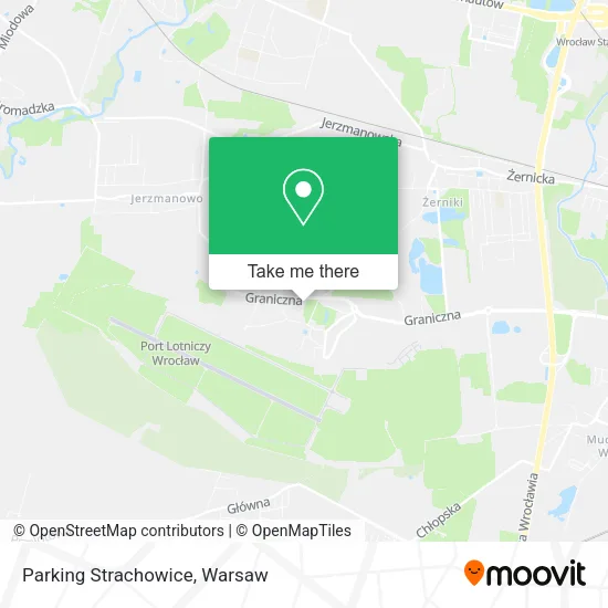 Карта Parking Strachowice