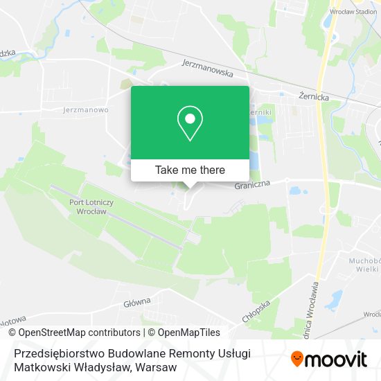 Przedsiębiorstwo Budowlane Remonty Usługi Matkowski Władysław map