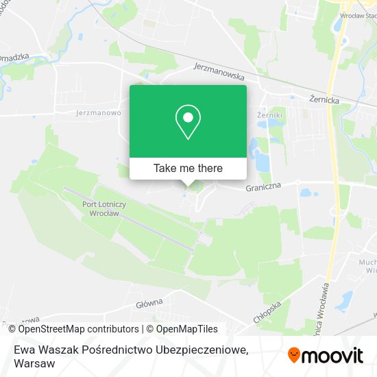 Ewa Waszak Pośrednictwo Ubezpieczeniowe map