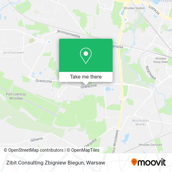 Zibit Consulting Zbigniew Biegun map