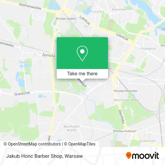 Карта Jakub Honc Barber Shop