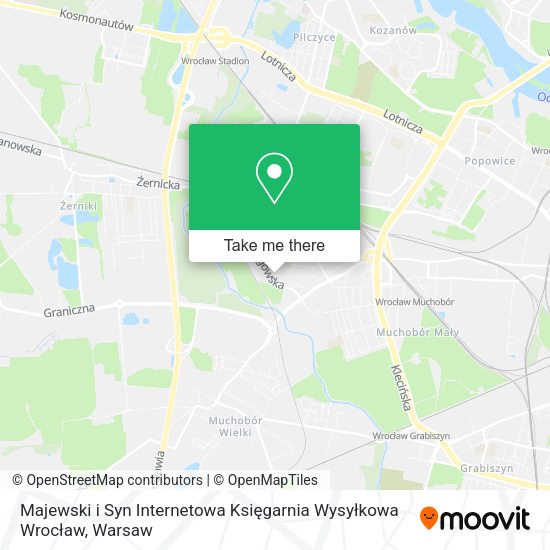 Majewski i Syn Internetowa Księgarnia Wysyłkowa Wrocław map