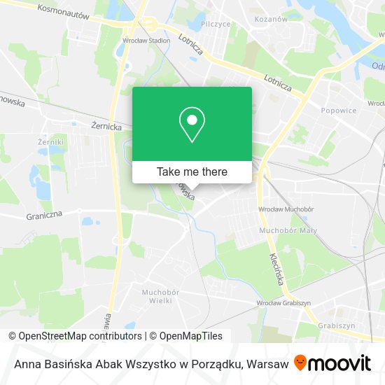 Anna Basińska Abak Wszystko w Porządku map