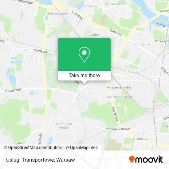 Карта Uslugi Transportowe
