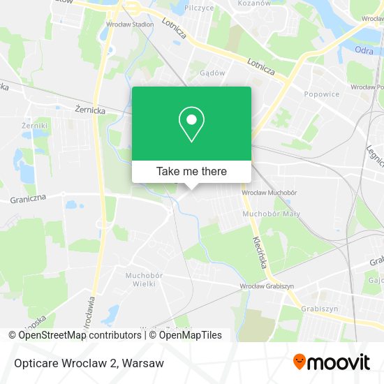 Opticare Wroclaw 2 map