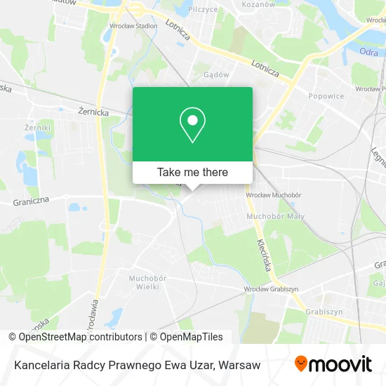 Карта Kancelaria Radcy Prawnego Ewa Uzar