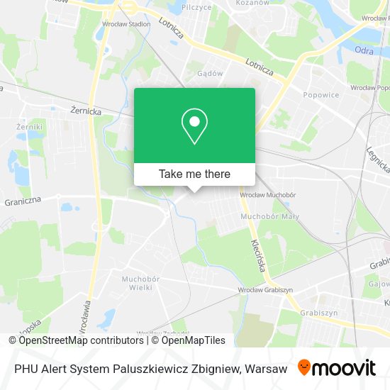 PHU Alert System Paluszkiewicz Zbigniew map