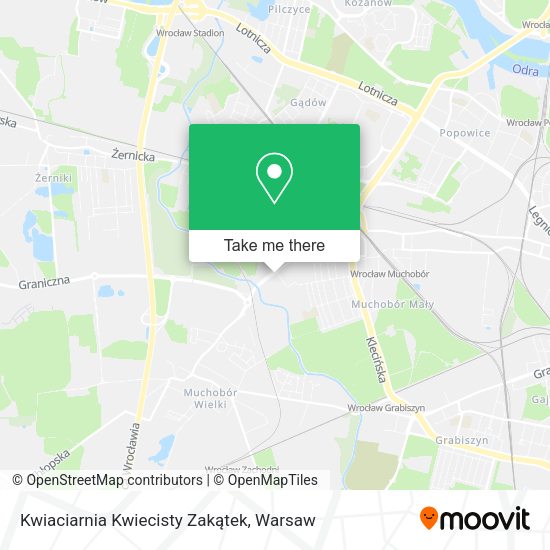 Kwiaciarnia Kwiecisty Zakątek map