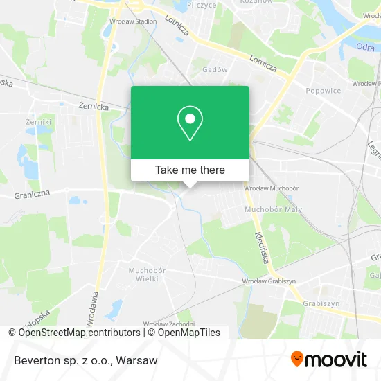 Карта Beverton sp. z o.o.