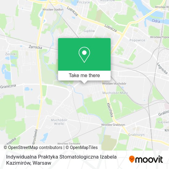 Indywidualna Praktyka Stomatologiczna Izabela Kazimirów map