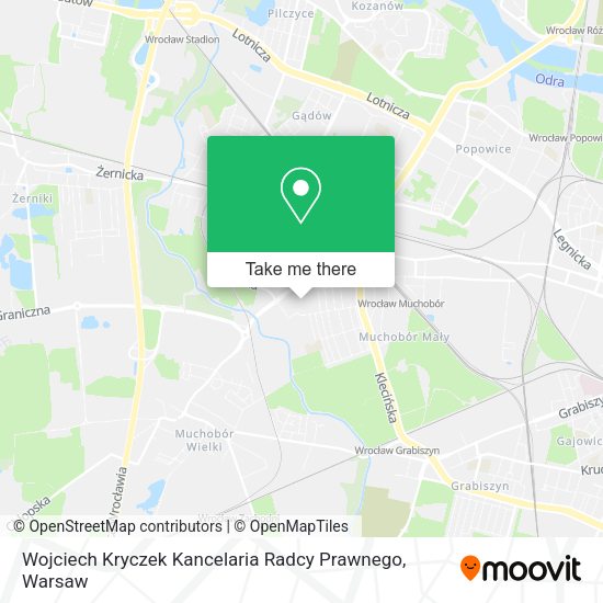 Wojciech Kryczek Kancelaria Radcy Prawnego map