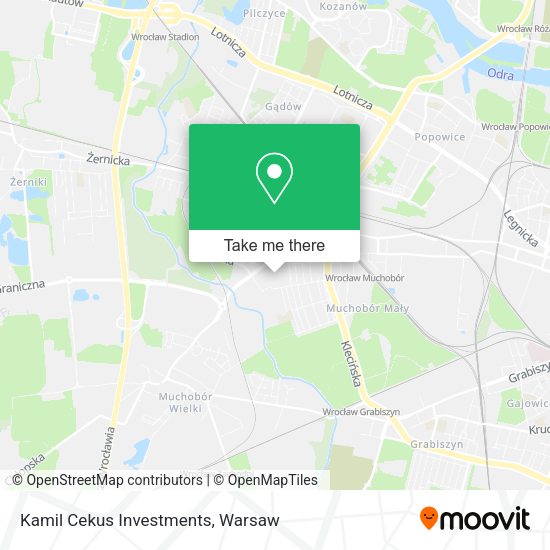 Kamil Cekus Investments map