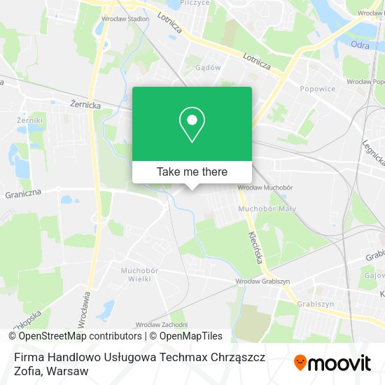 Firma Handlowo Usługowa Techmax Chrząszcz Zofia map