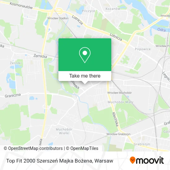 Карта Top Fit 2000 Szerszeń Majka Bożena