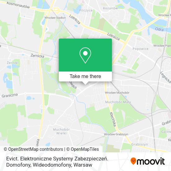 Evict. Elektroniczne Systemy Zabezpieczeń. Domofony, Wideodomofony map