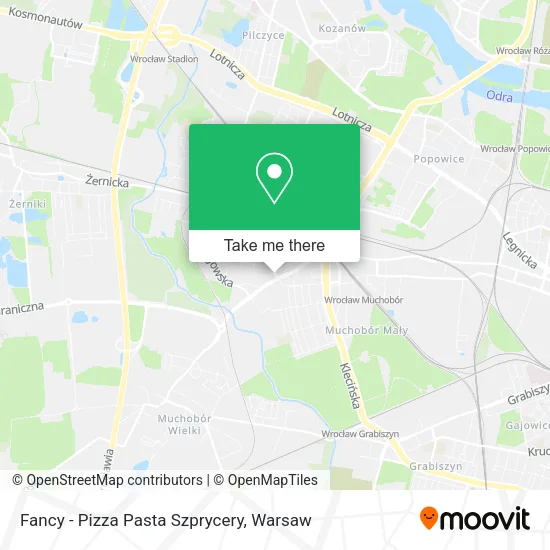 Карта Fancy - Pizza Pasta Szprycery