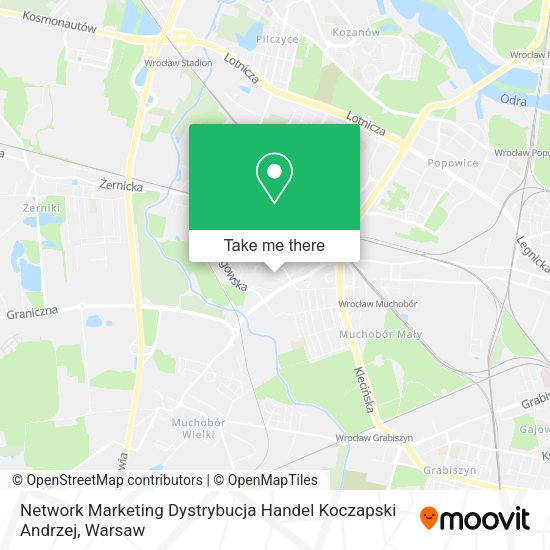 Network Marketing Dystrybucja Handel Koczapski Andrzej map