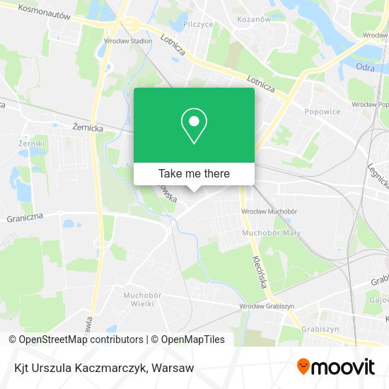 Kjt Urszula Kaczmarczyk map