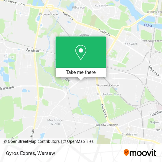 Карта Gyros Expres