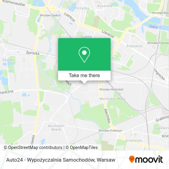 Auto24 - Wypożyczalnia Samochodów map