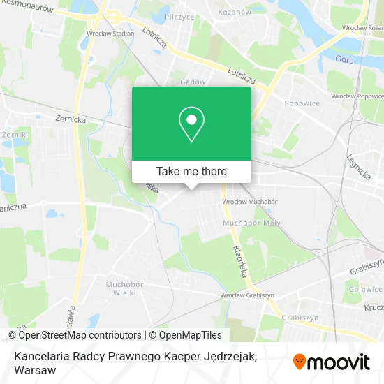 Kancelaria Radcy Prawnego Kacper Jędrzejak map