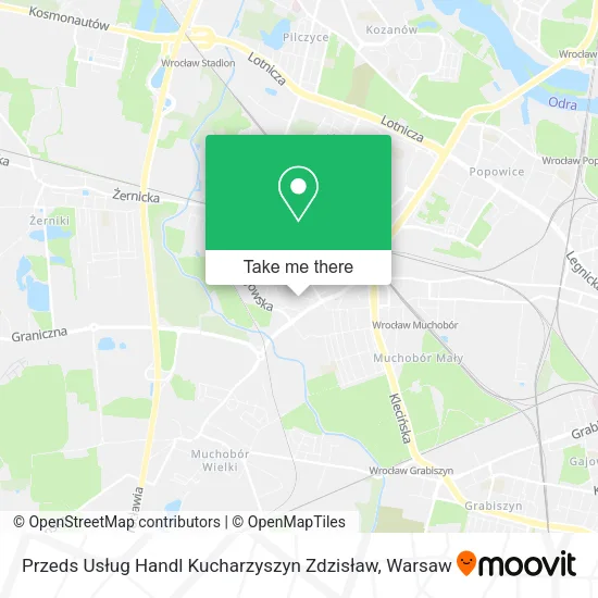 Карта Przeds Usług Handl Kucharzyszyn Zdzisław