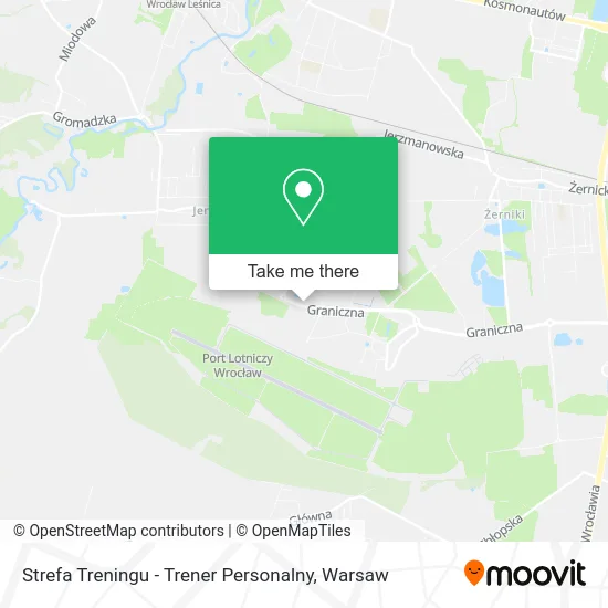 Карта Strefa Treningu - Trener Personalny