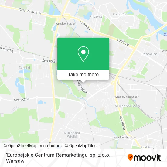 Карта 'Europejskie Centrum Remarketingu' sp. z o.o.