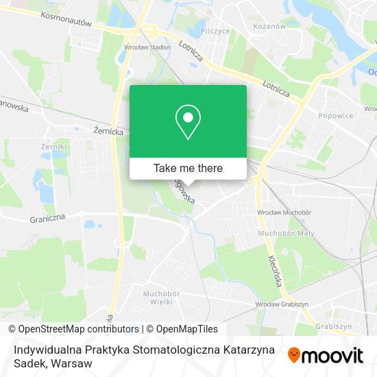 Indywidualna Praktyka Stomatologiczna Katarzyna Sadek map