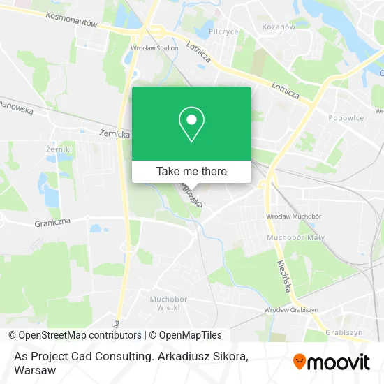 Карта As Project Cad Consulting. Arkadiusz Sikora