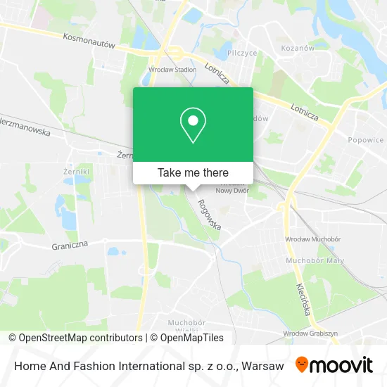 Карта Home And Fashion International sp. z o.o.