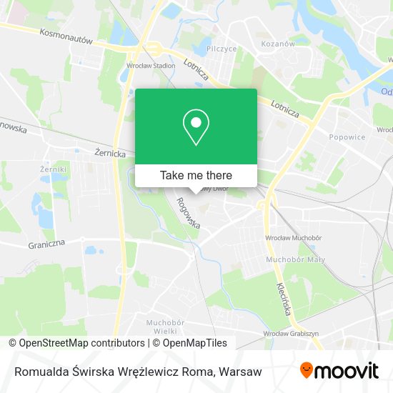 Romualda Świrska Wrężlewicz Roma map