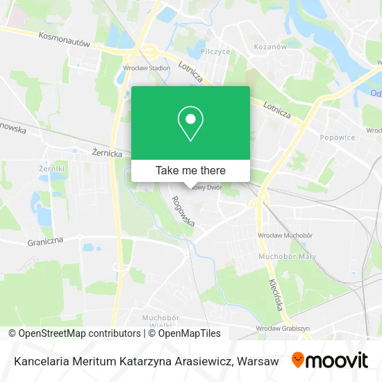 Карта Kancelaria Meritum Katarzyna Arasiewicz
