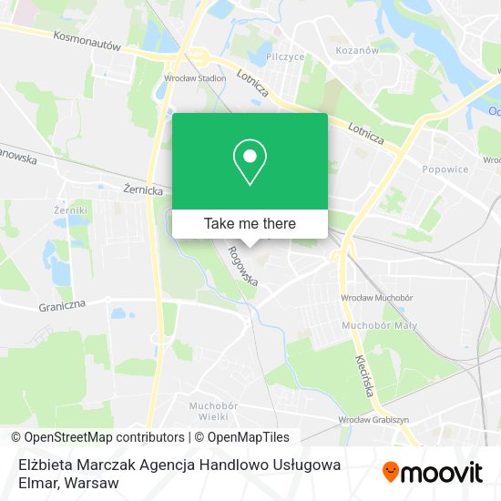 Elżbieta Marczak Agencja Handlowo Usługowa Elmar map