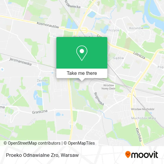 Proeko Odnawialne Zro map