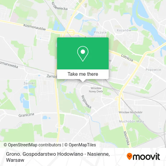 Карта Grono. Gospodarstwo Hodowlano - Nasienne
