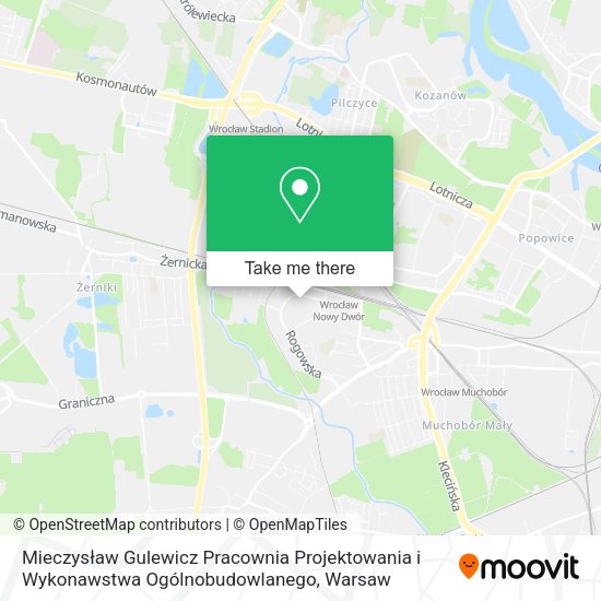 Mieczysław Gulewicz Pracownia Projektowania i Wykonawstwa Ogólnobudowlanego map