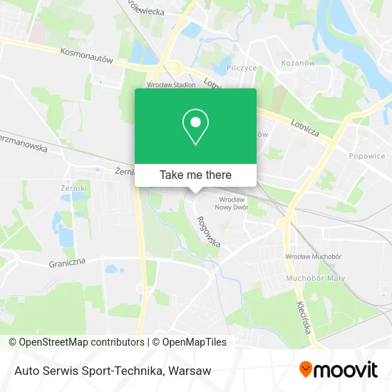 Карта Auto Serwis Sport-Technika