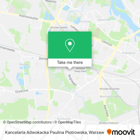 Карта Kancelaria Adwokacka Paulina Piotrowska