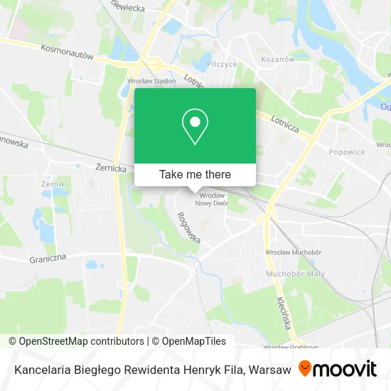 Карта Kancelaria Biegłego Rewidenta Henryk Fila