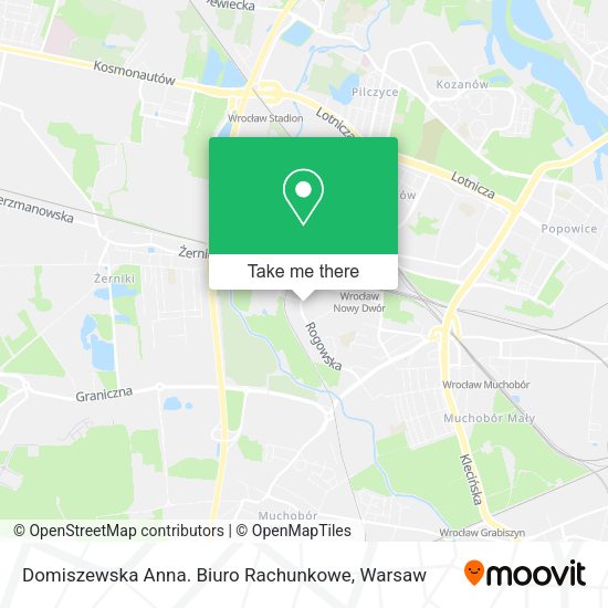 Domiszewska Anna. Biuro Rachunkowe map