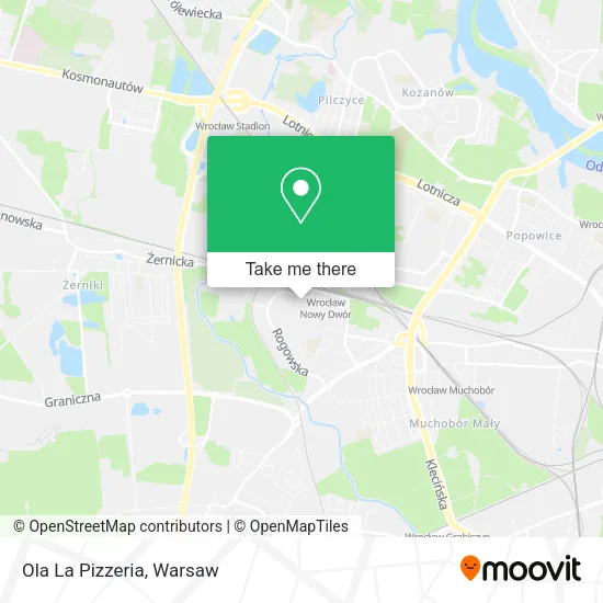 Карта Ola La Pizzeria