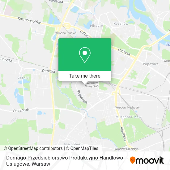 Карта Domago Przedsiebiorstwo Produkcyjno Handlowo Uslugowe